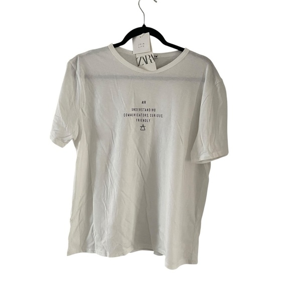 NWT Zara Women Tee Shirt Size S - Picture 1 of 5
